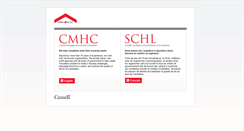 Desktop Screenshot of cmhc-schl.gc.ca
