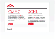 Tablet Screenshot of cmhc-schl.gc.ca